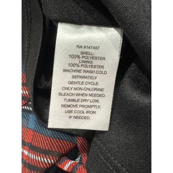 Draper James Girl's Loose Fitting Pullover Style Plaid Holiday Dress Size 3T - Picture 8 of 8